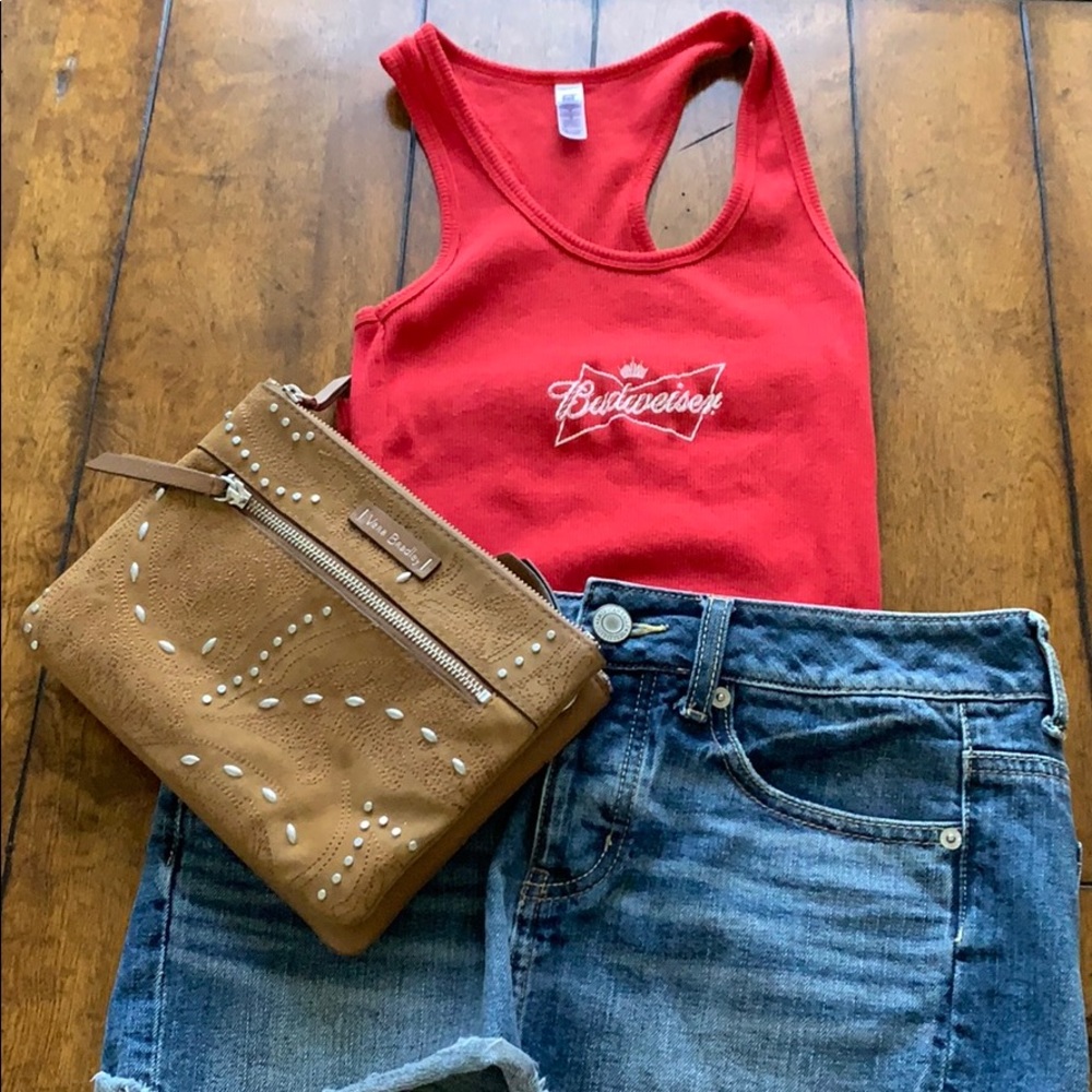 American Eagle Jean Mini Skirt